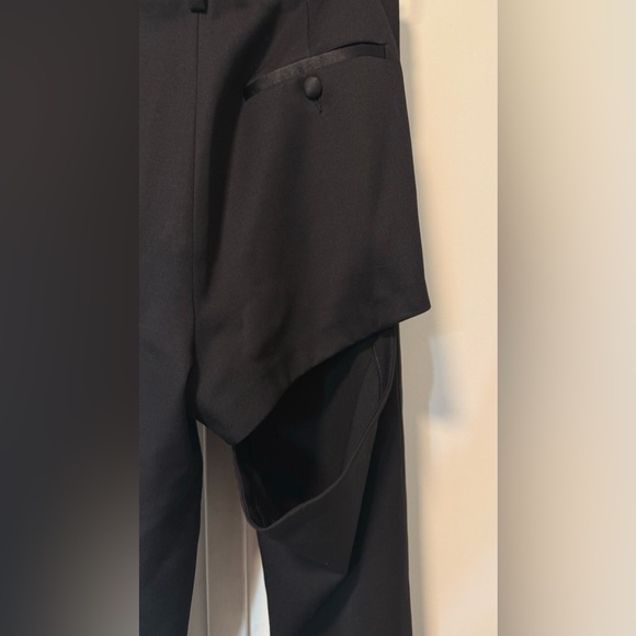 A R E A Asymmetric Slit Pant - Picture 12 of 12